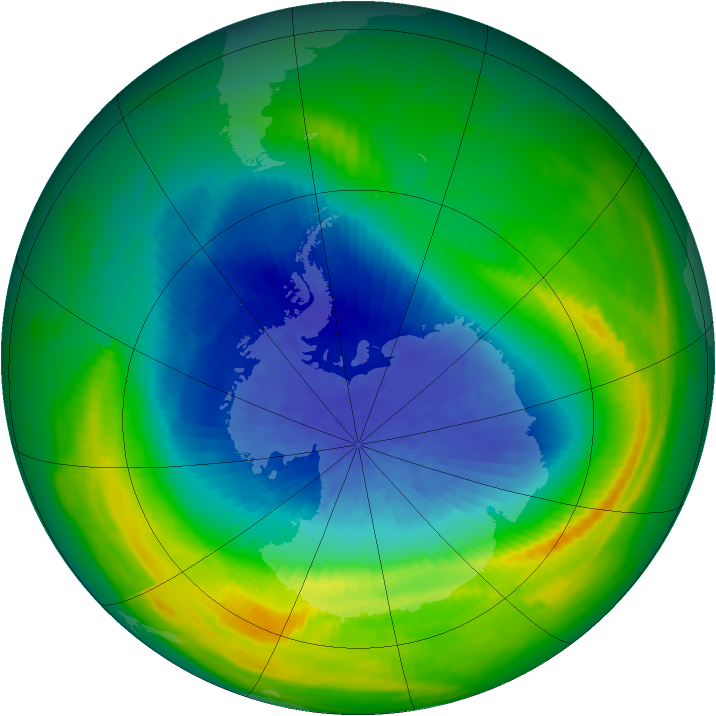 Ozone Map 1988-10-06